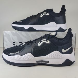 Nike PG 5 TB Promo Black White DM5045 001 Men's Size Shoes Sneakers